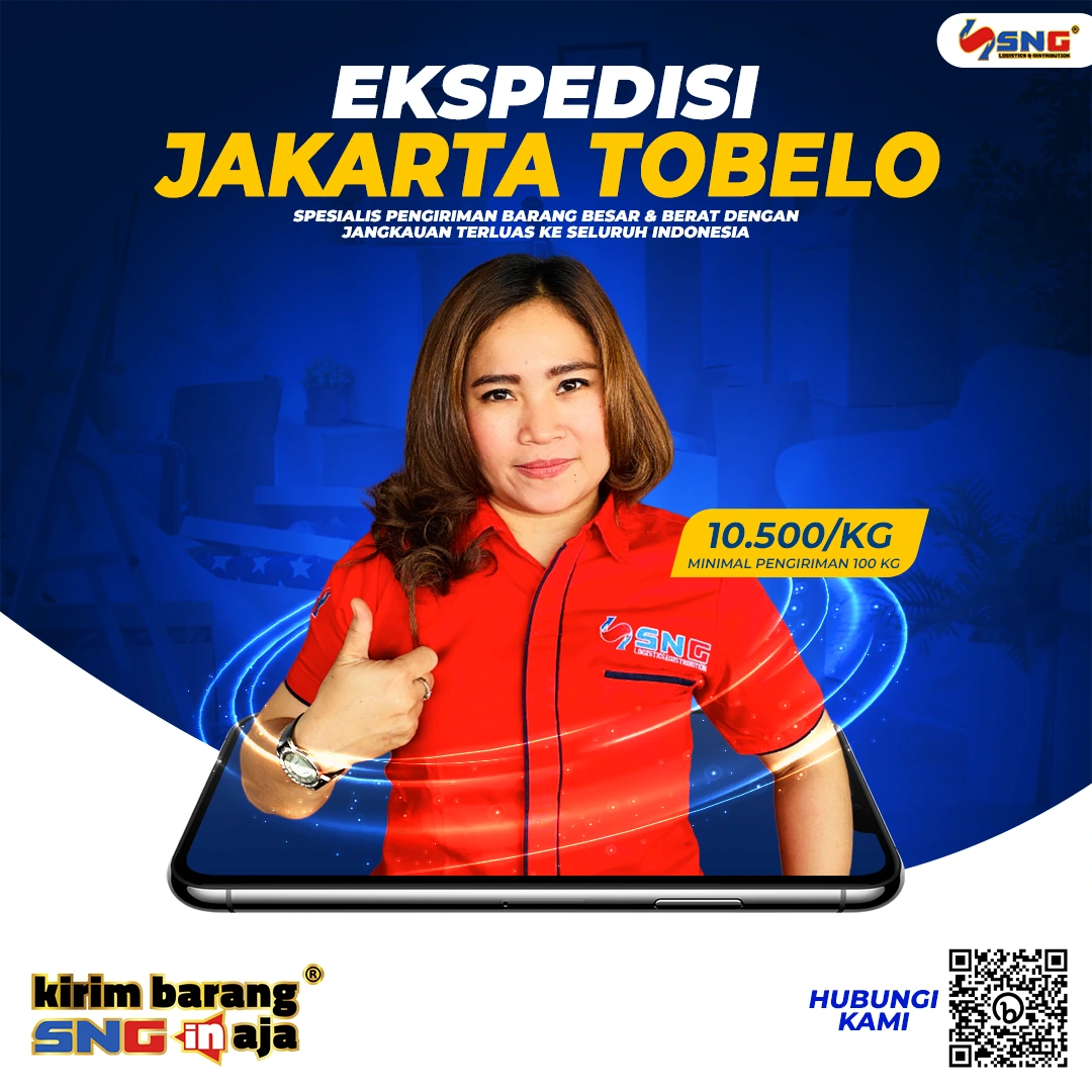 Ekspedisi Jakarta Tobelo Maluku via Laut & Udara